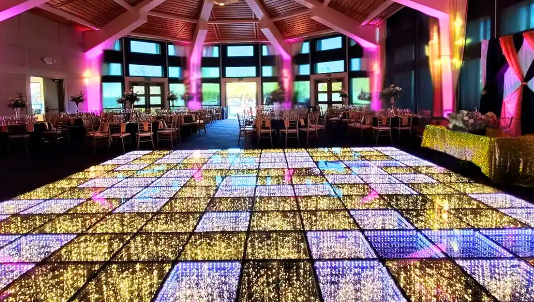 Glass Dance Floor